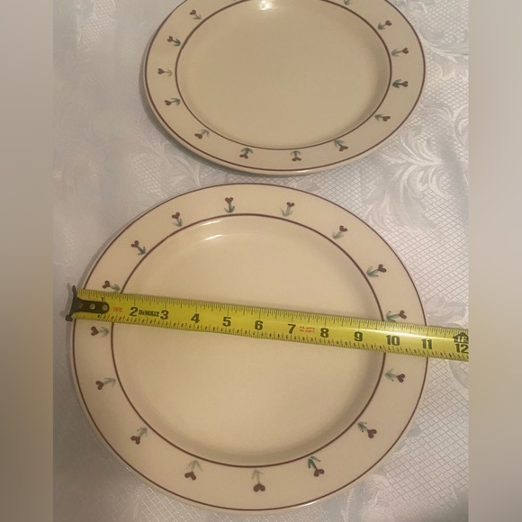 Hartstone 11” Dinner Plates. Provincial Posy pattern. Set of 2 - Picture 5 of 5